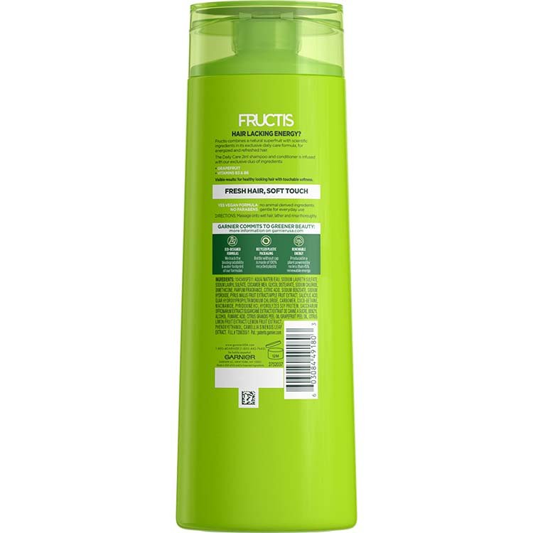 Back view of Daily Care 2 in 1 for Normal Hair.